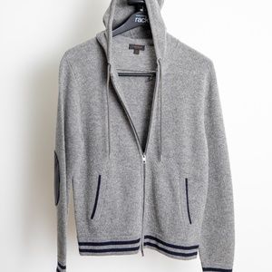 Coach Merino Wool Zip Up Hoodie - Men's M